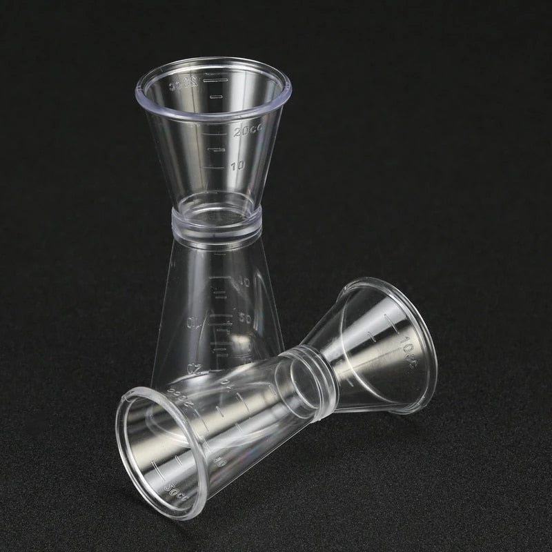 Jigger transparente 10ml/20ml-20ml/40ml