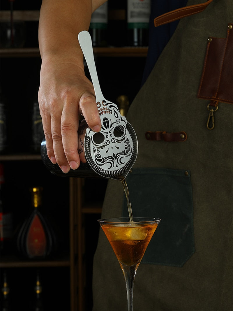 Colador de Oruga Calavera
